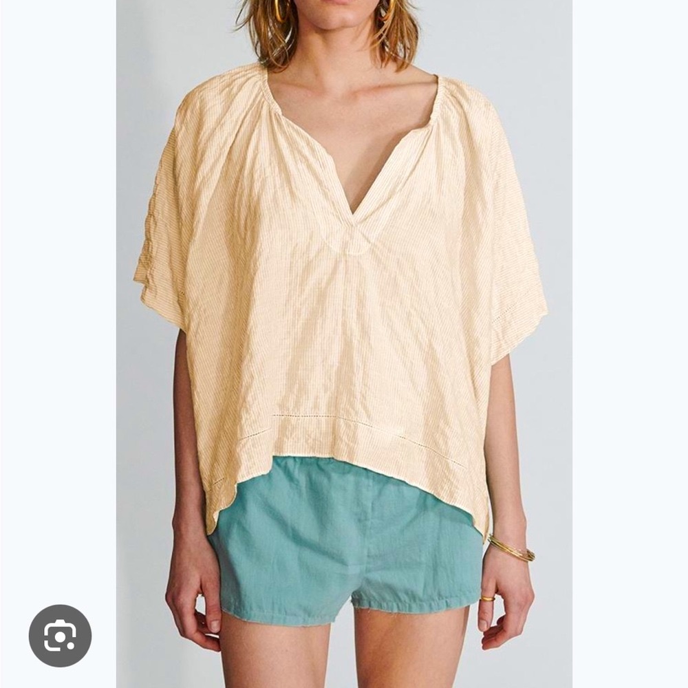 Loup Charmant Rabat Kaftan Top, size XS
